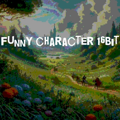 funny character 16bit