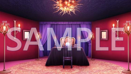 【背景素材】占いの館(6014_bg20)