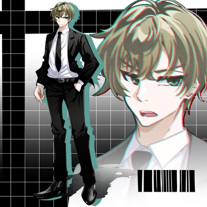 スーツの男性 立ち絵11