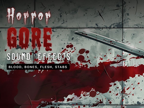 【効果音素材】Horror Gore Sound Effects Pack