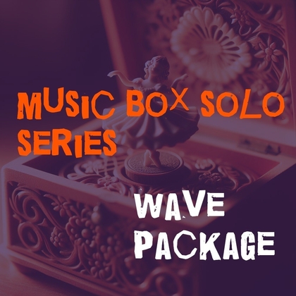 【BGMアセット・フリーBGM集】眠りを誘うオルゴールソロBGM集・第一弾「Music Box Solo Series」Wave10点パック