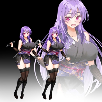 忍者娘  立ち絵14