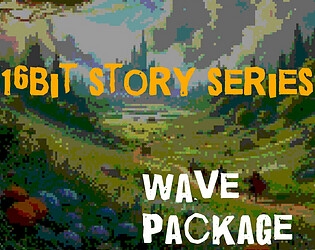 【BGMアセット・フリーBGM集】懐かしいSFC音源風JRPGのBGM集・第一弾「16bit Story SERIES」Wave10点パック