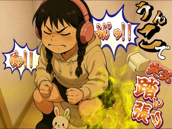 【実演排泄】うんこで踏ん張り実況！しおんちゃん！【ASMR】