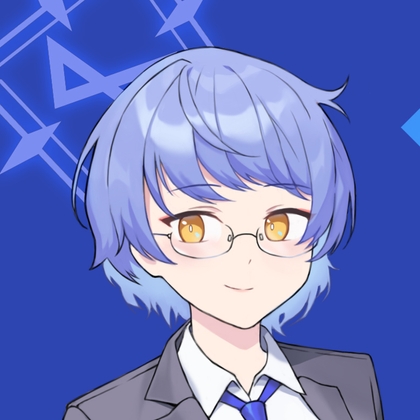 [F○14] ブルー○ーカイブ風マーティンイラスト