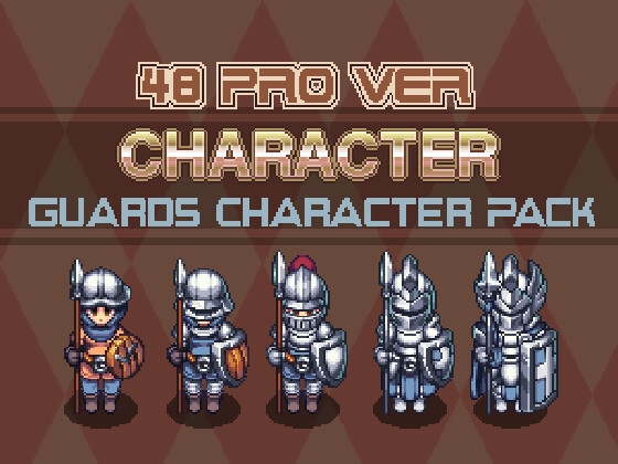 衛兵歩きマップ素材48 Pro