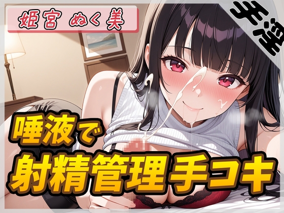 【オナサポ】オナニスト&オナニージャンキーの同人声優 姫宮ぬく美「唾液たっぷり！射精管理手コキ！」【姫宮ぬく美】