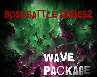 【BGMアセット・フリーBGM集】絶望のひととき、ボスバトルBGM集「Boss Battle Series2」Wave5点パック