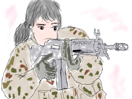 戦え女性自衛官 捕まったら性奴○