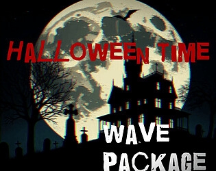 【BGMアセット・フリーBGM集】ダークでホラーなハロウィンBGM集・第一弾「Halloween Time」Wave5点パック