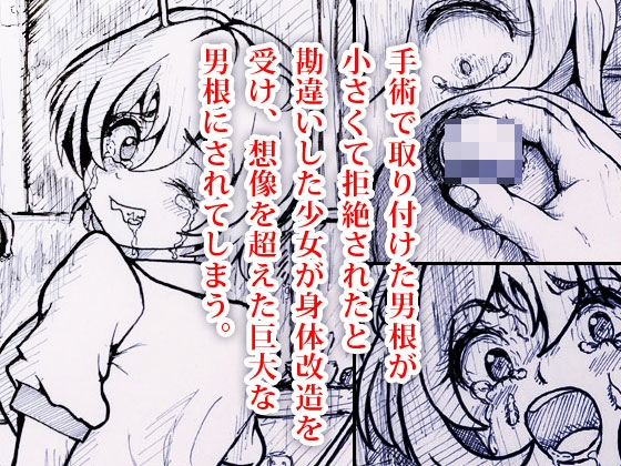 身体改造 - 男根少女 郁美の場合 -