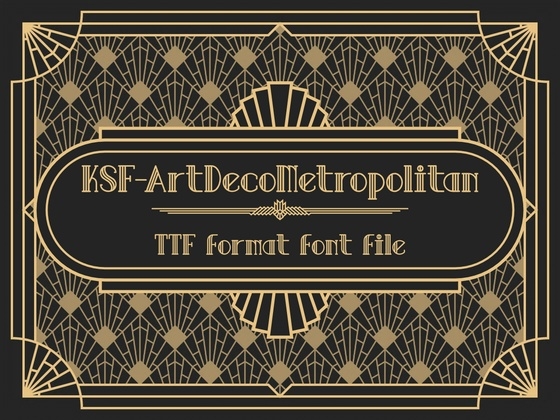 胡蝶セリフフォント-アールデコメトロポリタン