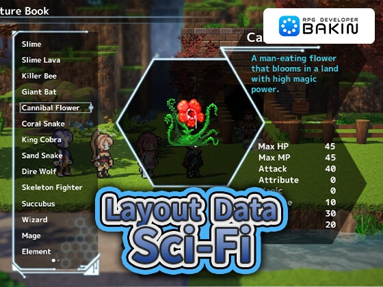 RPG Developer Bakin Layout Data Sci-Fi
