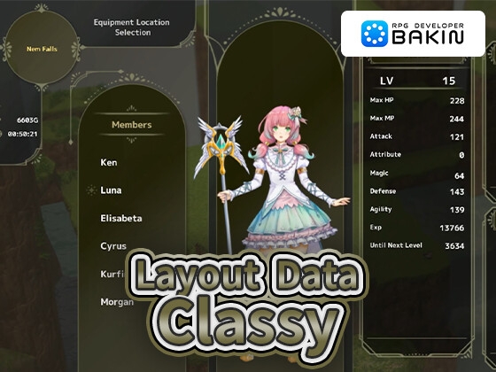 RPG Developer Bakin Layout Data Classy