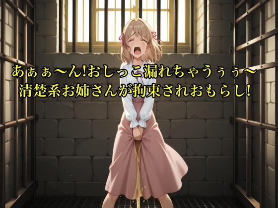 【こっち見ないでぇ〜シリーズ】あぁぁ〜ん!おしっこ漏れちゃうぅぅ〜清楚系お姉さんが拘束され我慢の限界で2度もお漏らしするボイス【お姉さん/失禁】