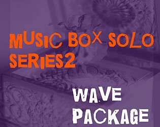【BGMアセット・フリーBGM集】眠りを誘うオルゴールBGM集・第二弾「Music Box Solo Series2」Wave5点パック