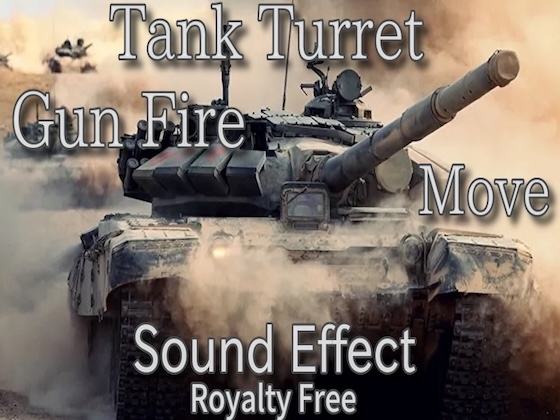 戦車 戦艦 タレット旋回 効果音 02 / 旋回して狙いを定める臨場感！
