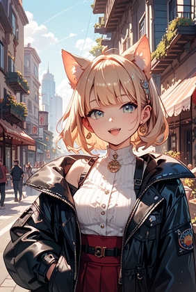 獣耳女の子がオイルマッサージ店で性感帯を刺激される物語(1)