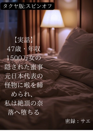 【実話】47歳・年収1500万女の隠された蜜事～独裁者の欠落と、唯一の毒～(スピンオフ:タクヤ版)