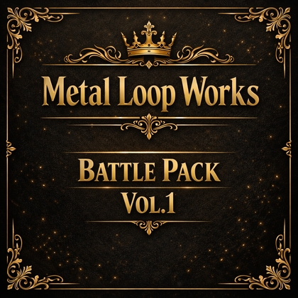 ゲーム制作向け 戦闘用メタルBGM素材集vol.1(WAV+OGG)