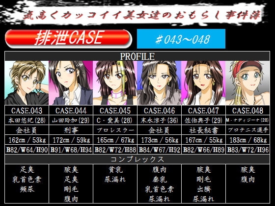 排泄CASE.043～048