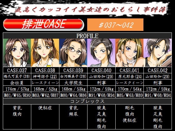 排泄CASE.037～042