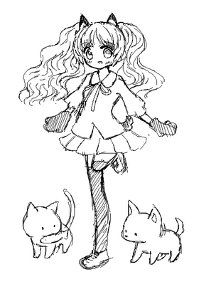 ラフイラスト7