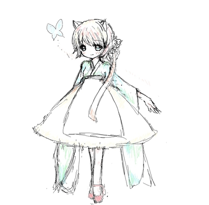 ラフイラスト4