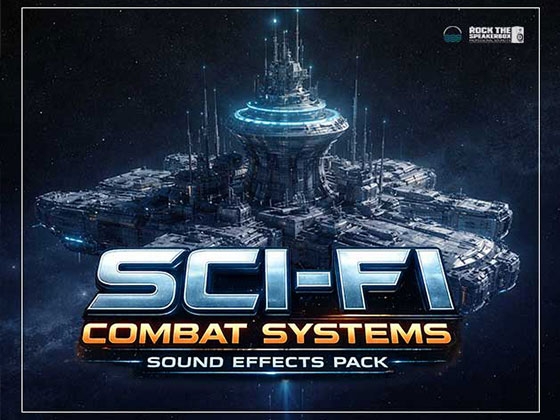 【効果音素材】Sci-Fi Combat Systems SFX Pack