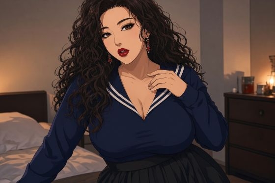 【フェチ官能小説】夏と熟女とセーラー服