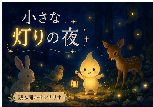 小さな灯りの夜