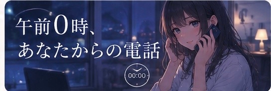 午前0時、あなたからの電話