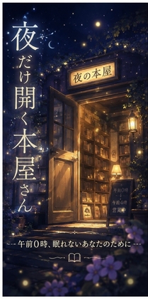 夜だけ開く本屋さん