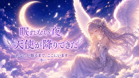 眠れない夜、天使が降りてきた