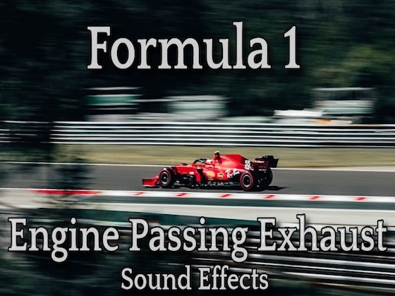 「F1系 エンジン音 通過音 03 / ド迫力 エグゾースト サウンド！」(Sanctuary)