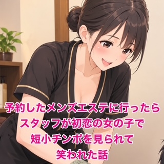 「予約したメンズエステに行ったらスタッフが初恋の女の子で、短小チンポを見られて笑われた話」(脱毛サロン・エステでのCFNM体験談)