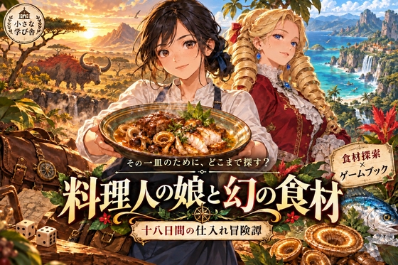 「料理人の娘と幻の食材 ―十八日間の仕入れ冒険譚―」(小さな学び舎)