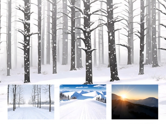 背景CG素材集『冬編』part1