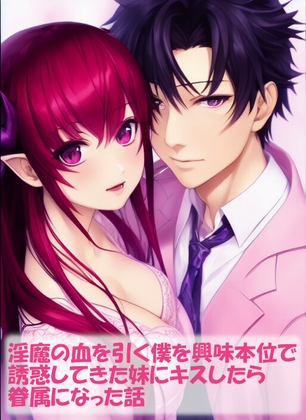 淫魔の血を引く僕を興味本位で誘惑してきた妹にキスしたら眷属になった話