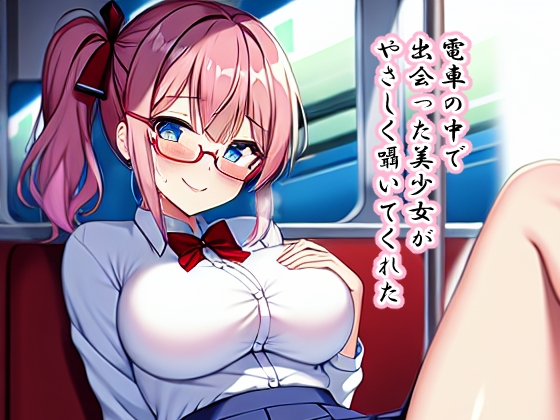 電車の中で出会った美少女がやさしく囁いてくれた・・・