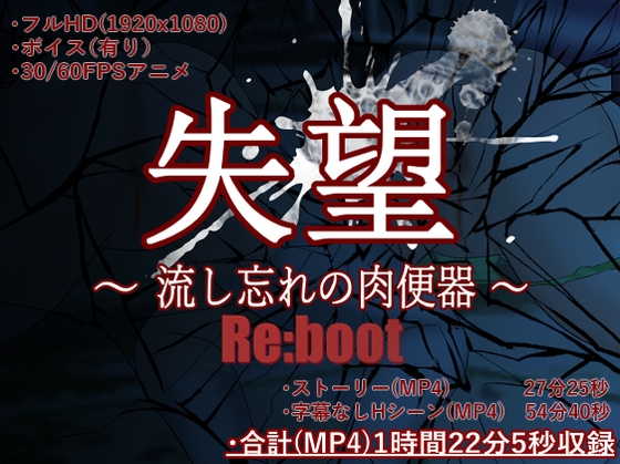 失望～流し忘れの肉便器～ Re:boot【MP4】