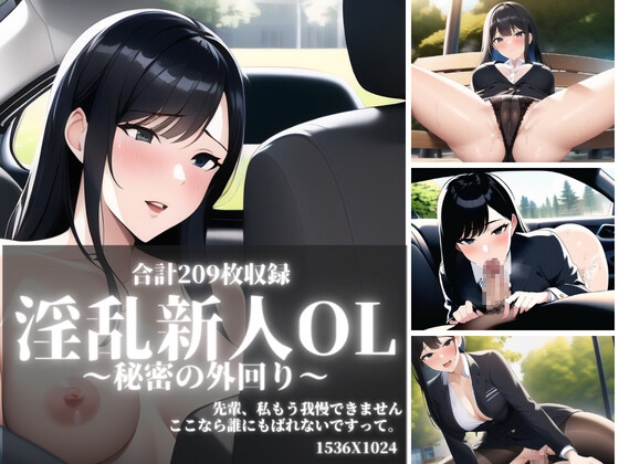 淫乱新人OL〜秘密の外回り〜合計209枚高画質