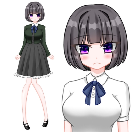 立ち絵素材000ジャンパースカート