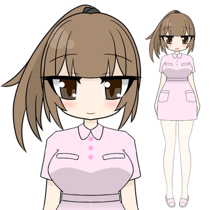 立ち絵素材ポップAナース