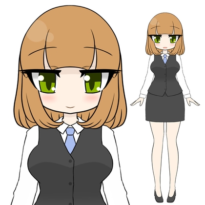 立ち絵素材ポップDOL