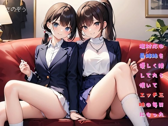 塩対応の義姉妹を優しく接してたら懐いてエッチ三昧の毎日になった