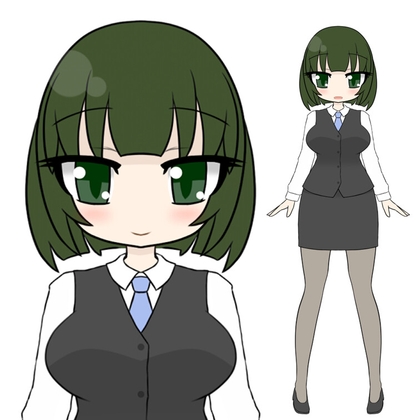 立ち絵素材ポップCOL